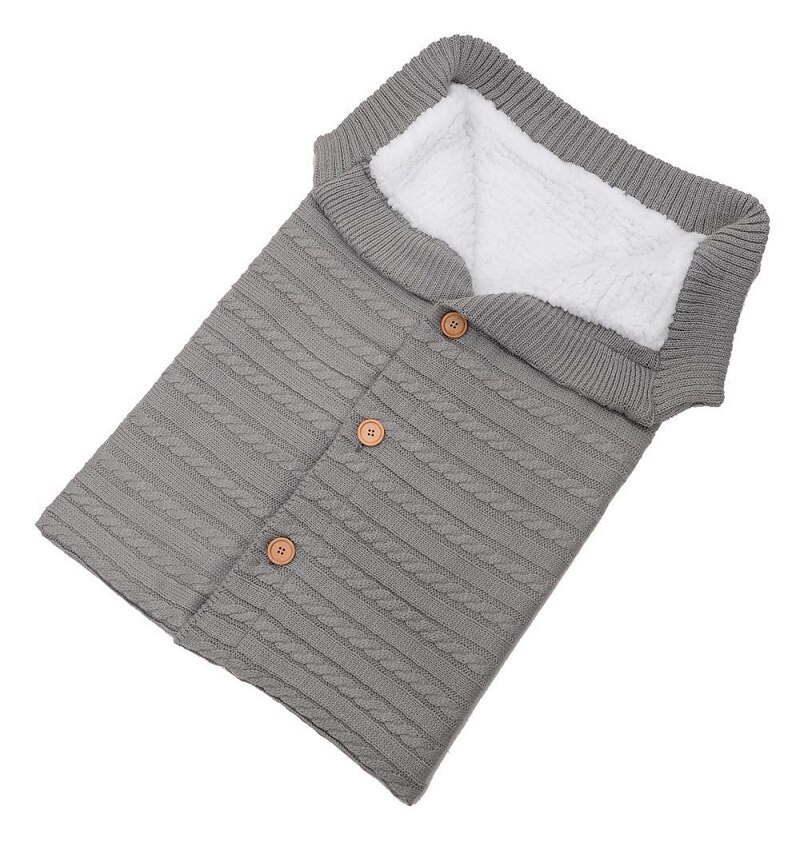 Newborn Sleeping Bag Knitted Swaddle